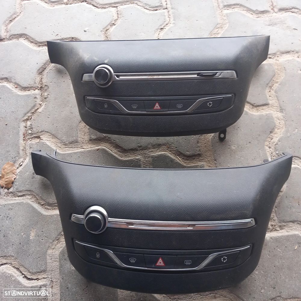 Painel frontal radio peugeot 308 96777660ZD - 1