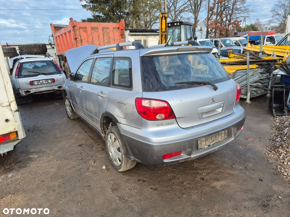 mitsubishi outlander I a31a maska zderzak lampa grill błotnik drzwi zbiornik paliwa szyba - 4