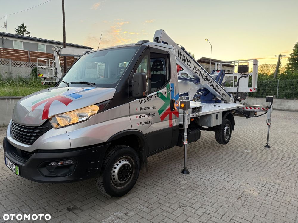 Iveco Podnośnik Koszowy Zwyżka 25 Metrów 12 w Bok! Multitel MX250 UDT!! 14tys Km 1200Mth! Jak Wumag Ruthamnn Gsr - 9