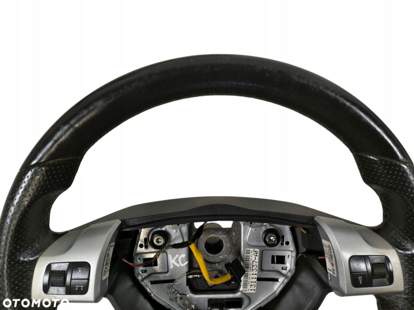 OPEL ASTRA H KIEROWNICA SKÓRA WIELOFUNKCYJNA 13111337 ŁADNA - 2