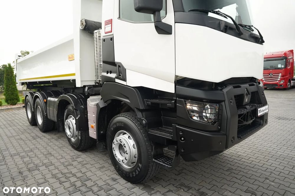 Renault K 480 / 8x4 / WYWROTKA DWUSTRONNA - 6 M / HYDROBURTA / HYDROKLAPA / AUTOMAT / EURO 6 / - 19