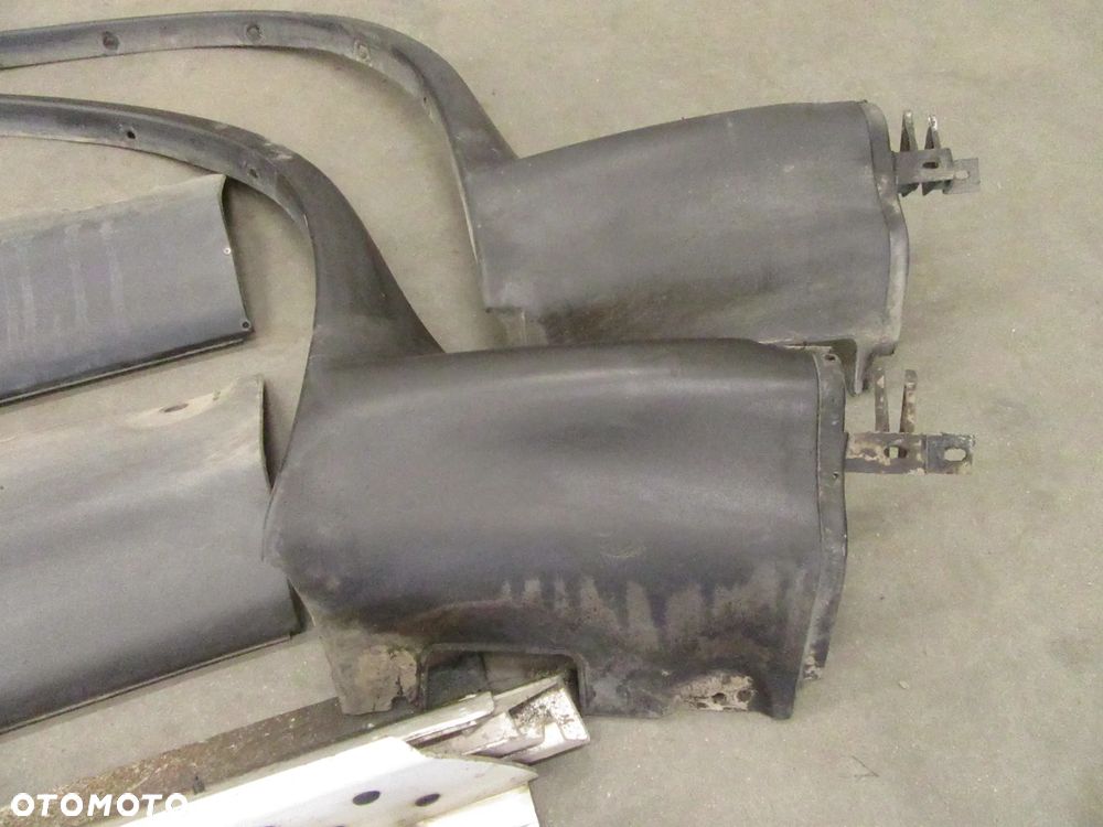 Listwy progowe nakładki nadkola stopień aluminiowy BMW E53 X5 - 10