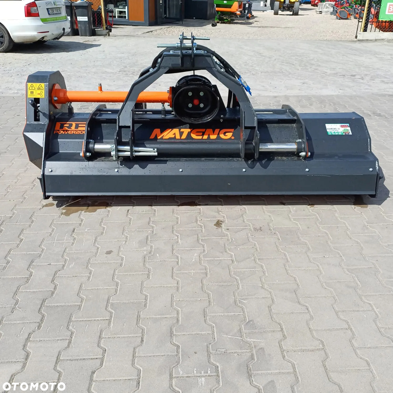 Kosiarka bijakowa mulczer przednia tylna 180 - 240cm TALEX STARK ORKA - 9
