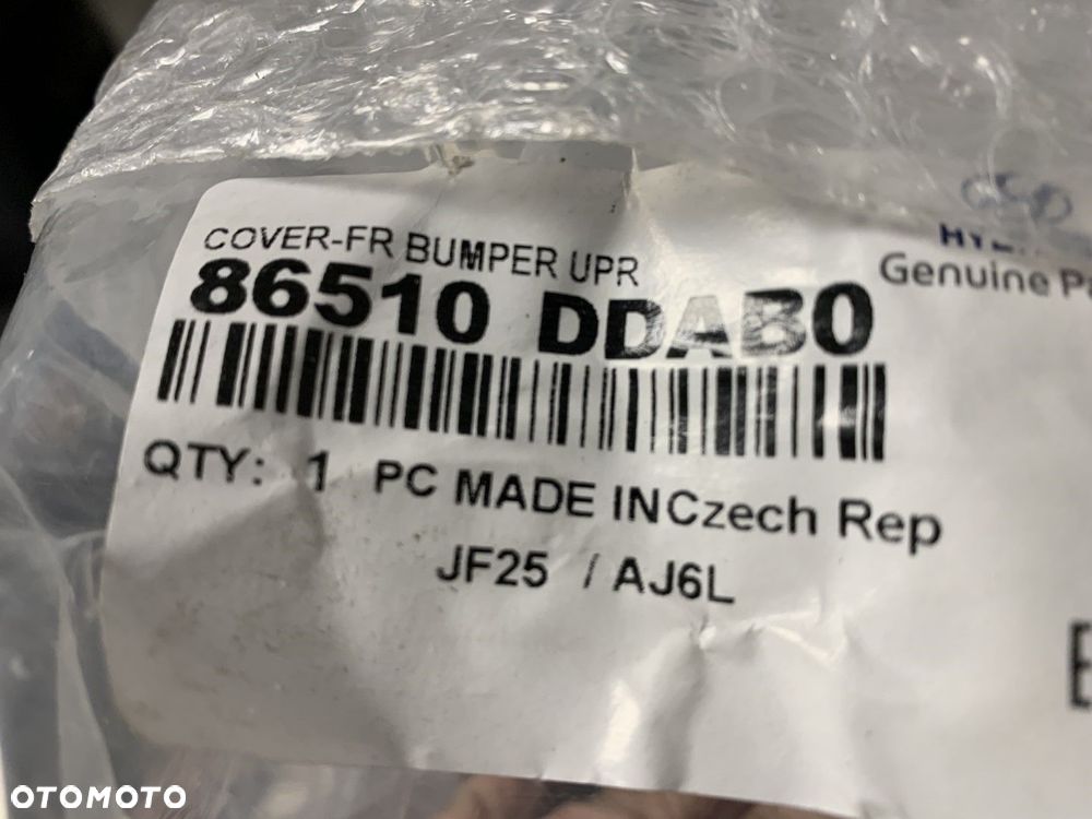 NOWY ORYGINALNY PRZEDNI PRZÓD ZDERZAK HYUNDAI KONA LIFT EV ELECTRIC 20-25 86511-DDAA0 - 5