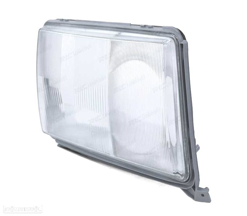 VIDRO FAROL FRONTAL DIREITO MERCEDES W124 89-93 - 2