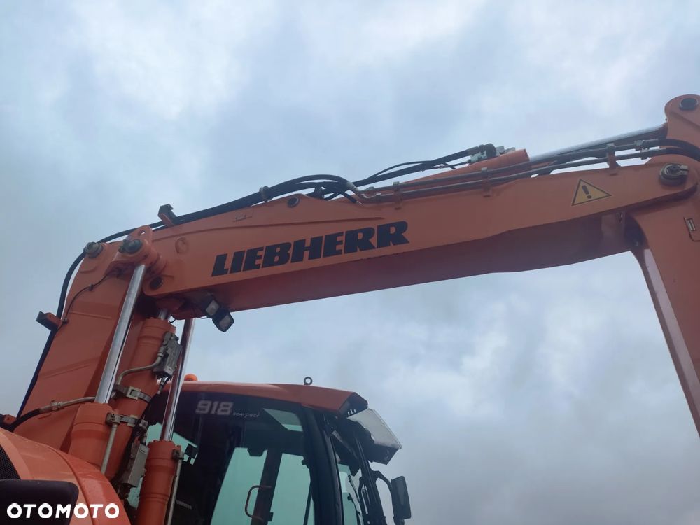 Liebherr Liebherr A 918 COMPACT / BEZ DPF I ADBLUE / SPROWADZONA / KOPARKA KOŁOWA / 10 000 MTG / KOMPLET ŁYŻEK / - 25