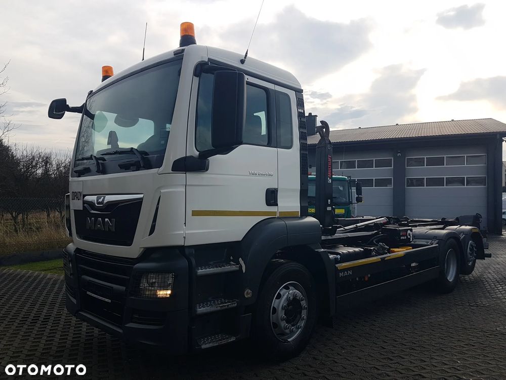 MAN 26.430 TGS 3-OSIE HAKOWIEC MULTILIFT OPTIMA 20S HIAB KLIMA 6x2 - 2