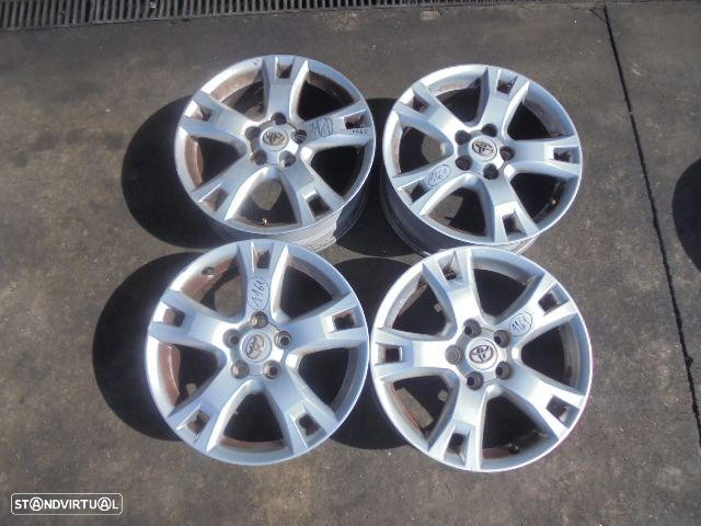 Jogo De Jantes Jgjant1161 TOYOTA RAV4 3 FASE 2 2010 2.2D4D 150CV 5P PRETO 45 7Jx17 5X114.3 58.9MM - 3