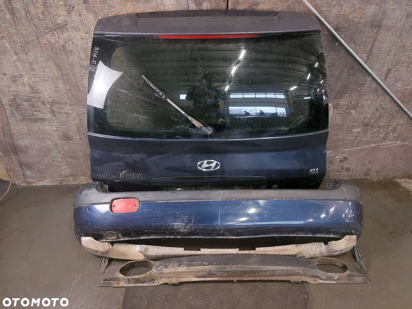 KOMPLETNY TYŁ KLAPA ZDERZAK LAMPA PRAWA TYŁ HYUNDAI MATRIX I - 1