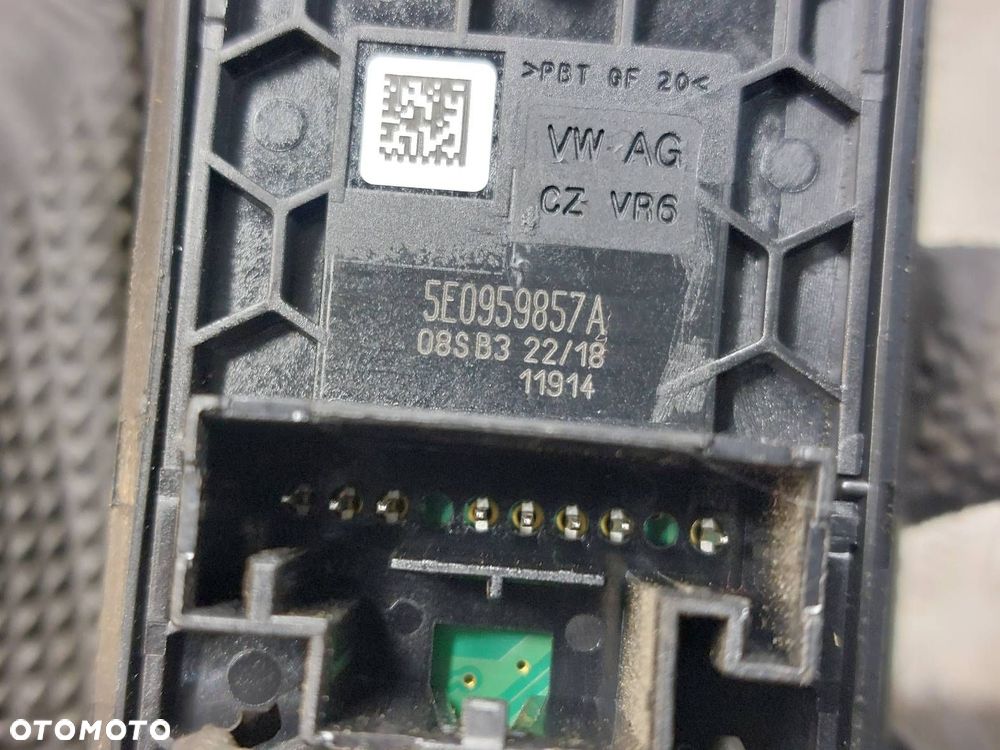 PANEL STEROWANIA SZYB SKODA OCTAVIA III 5E0959857A - 3