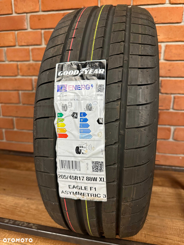 1x Goodyear Eagle F1 Asymmetric 3 205/45R17 NOWA 2024