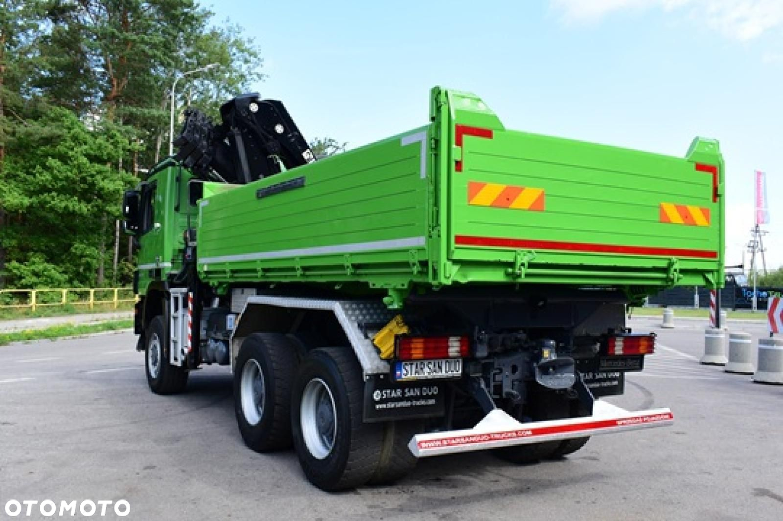 Mercedes-Benz ACTROS 3346 6x6 HIAB 244EP-4 HDS Wywrotka Crane - 8