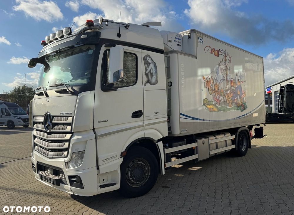 Mercedes-Benz ACTROS 1840 / CHŁODNIA / WINDA / 15 EUROPALET / 6.10 M DŁUGOŚCI / DUŻA KABINA / AUTOMAT / SPROWADZONY / SERWISOWANY / EURO 6 - 2