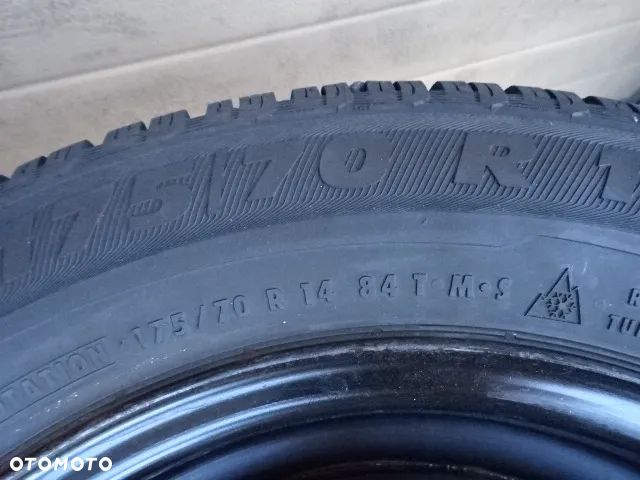 5x100x57 5Jx14 ET35 Koła zimowe 14 Skoda Volkswagen - 15