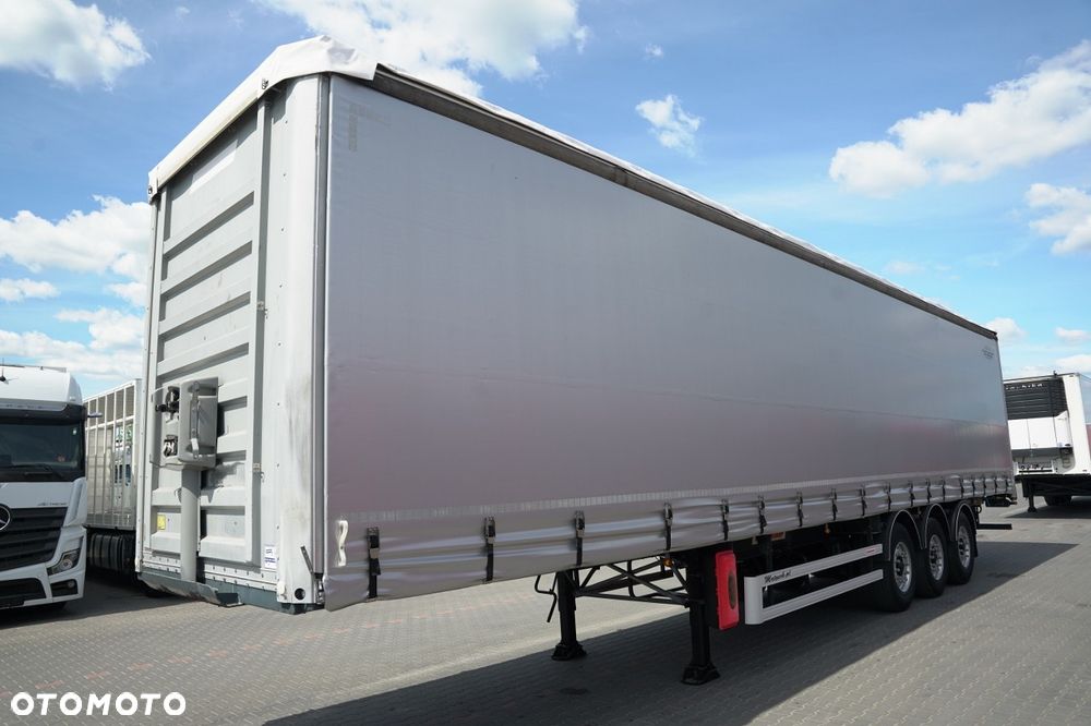 Fruehauf FIRANKA / STANDARD / WINDA /  MOCNA PODŁOGA SZYNA DESKA / OŚ PODNOSZONA - 2