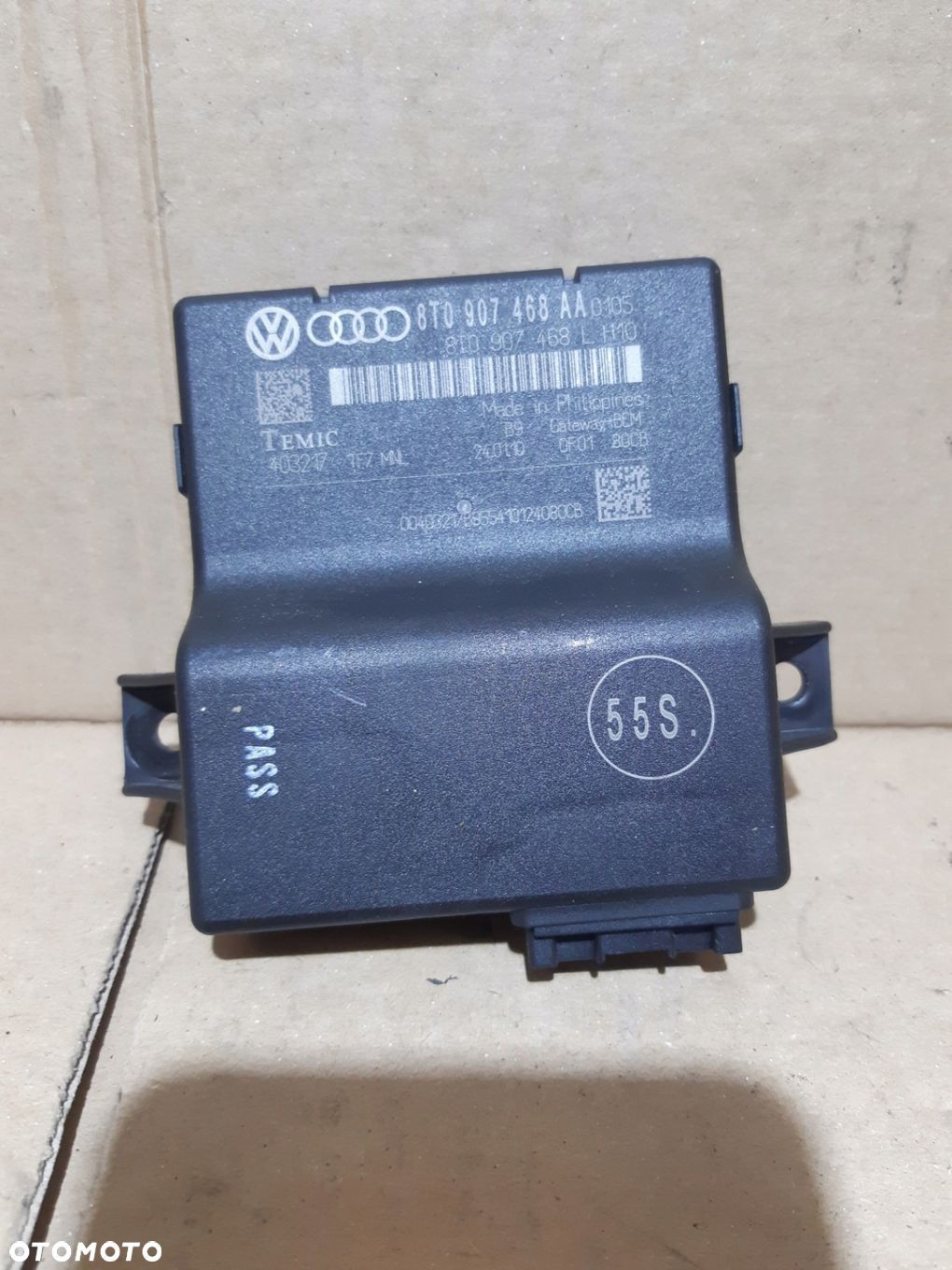 AUDI Q5 8R A4 B8 A5 8T MODUŁ STEROWNIK GATEWAY 8T0907468AA - 1