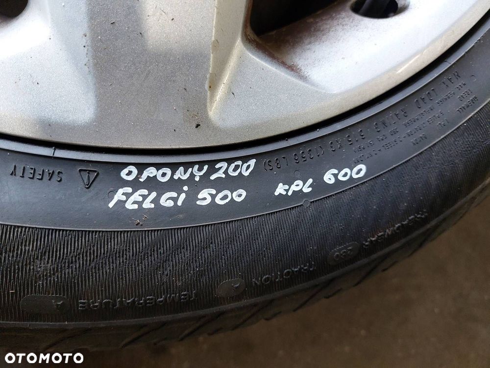 FELGI STALOWE 4 SZT + KOŁPAKI 5x110 6,5Jx16 ET39 FI65,1 ASTRA ZAFIRA - 6