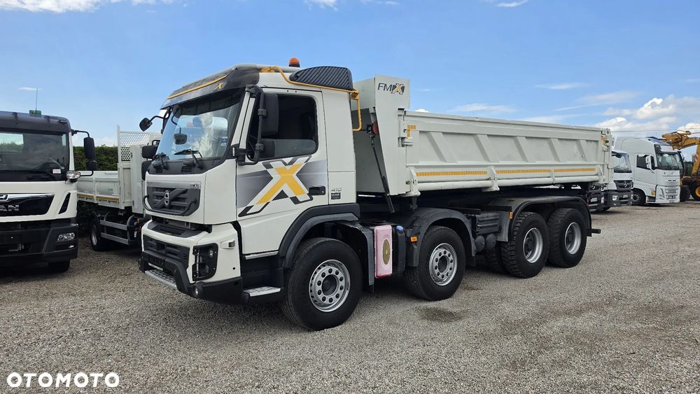 Volvo Fmx 410 8x4 Kiper Hydroburta Wywrot Nowe Opony - 6