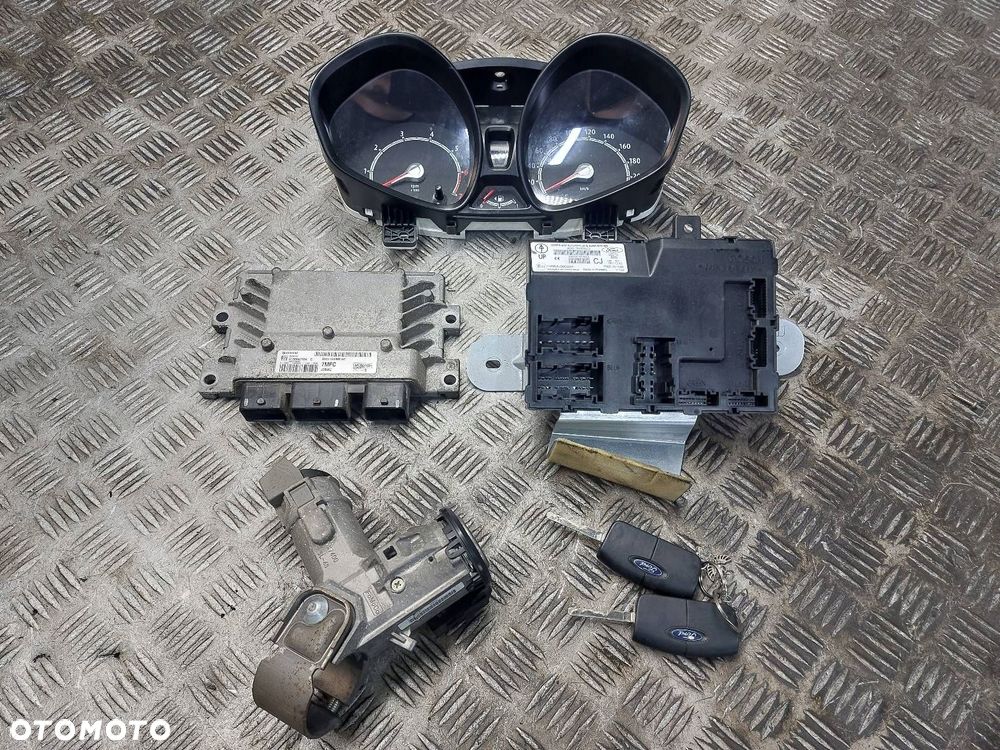 ZESTAW STARTOWY FORD FIESTA MK6 MK7 08-12 1.25 16V BV21-12A650-EC - 1