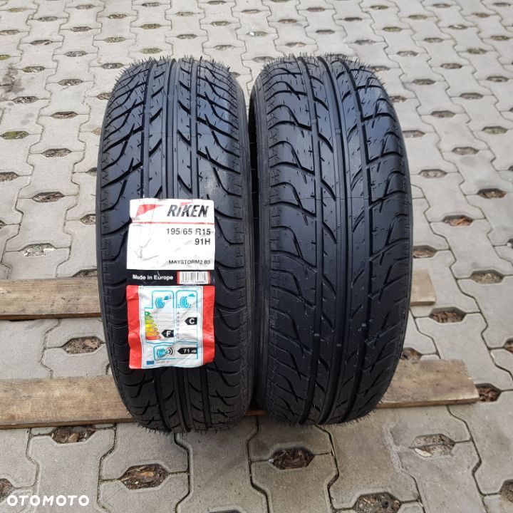 2x 195/65R15 Riken Maystorm 2b3 Nowa para opon letnich Poznań - 1