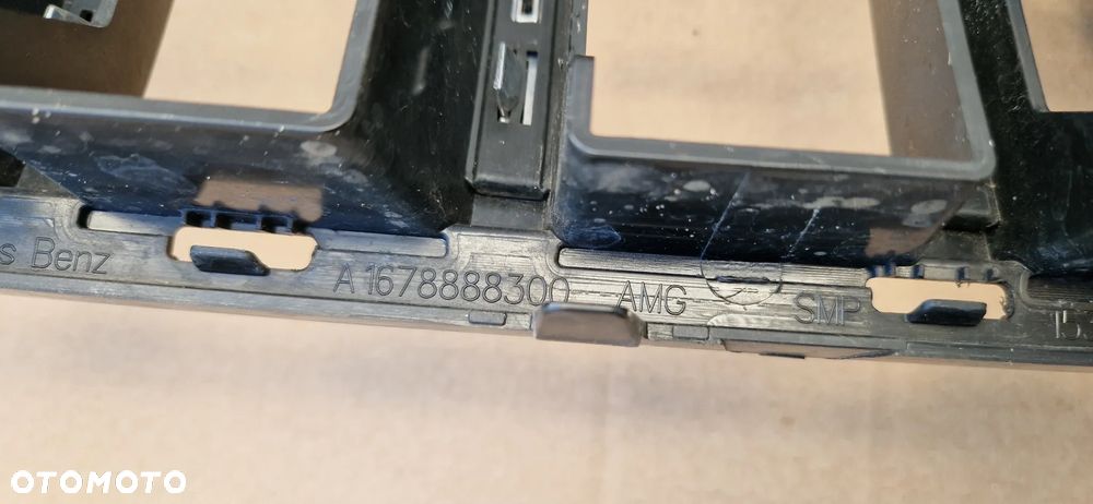 MERCEDES GLE W167 AMG GRIL ATRAPA ZDERZAKA A1678888300 ZNACZEK - 11