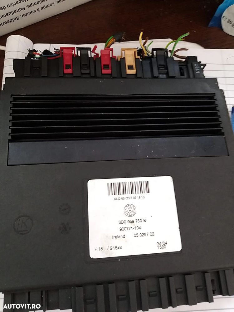 Modul Confort cod: 3D0959760B pentru VW Phaeton 5.0 TDI an 2002-2006 - 1