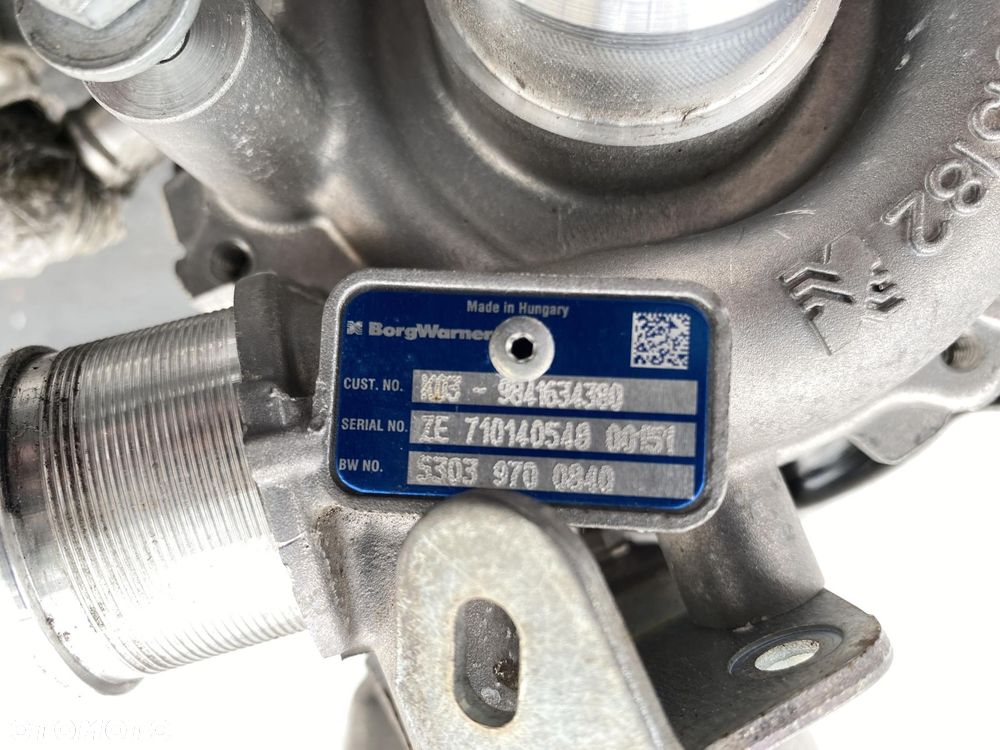 BOXER JUMPER 18- TURBINA TURBOSPRĘŻARKA 2.0 B-HDI DEMONTAŻ 53039700840 - 7