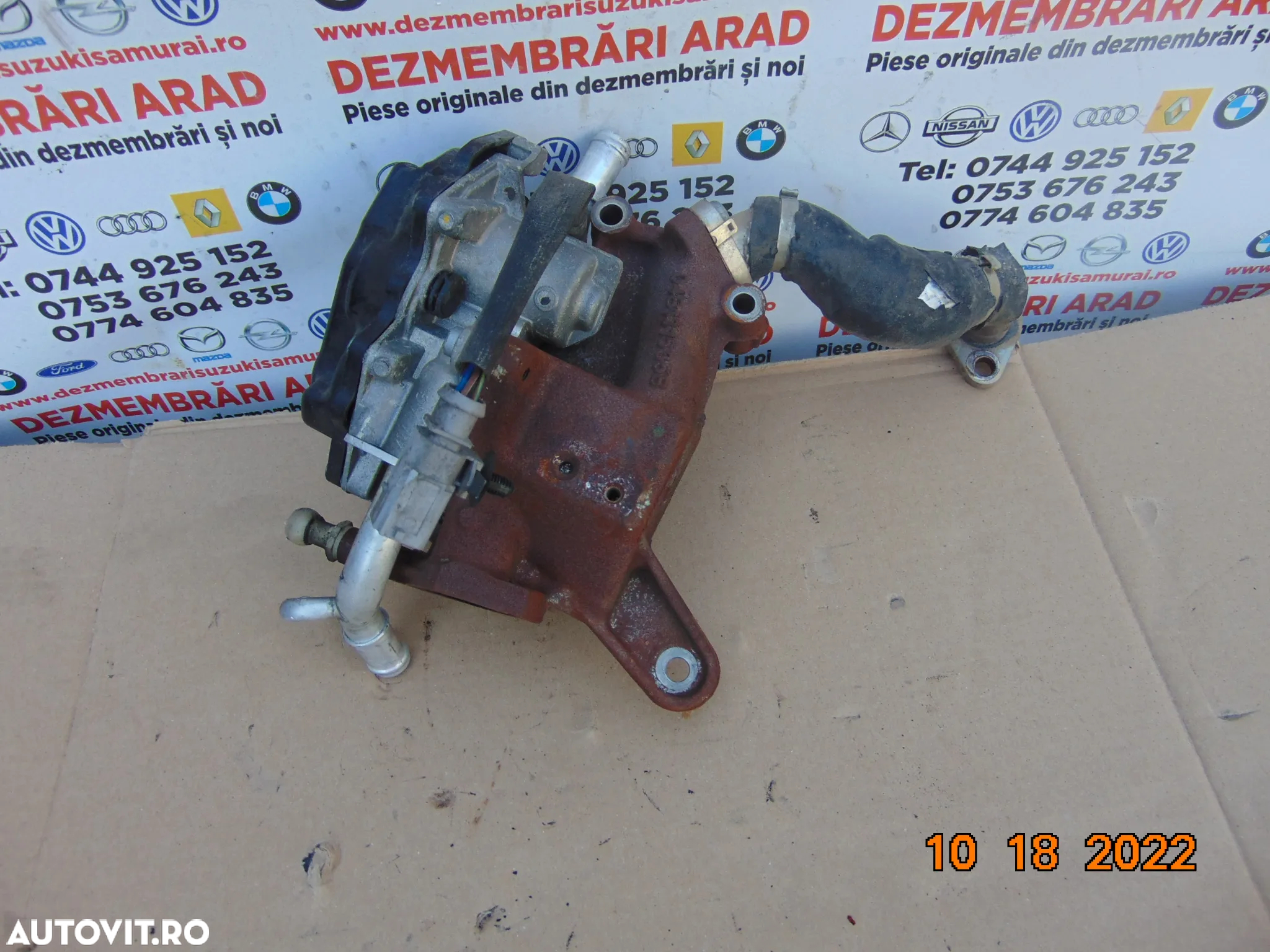 Supapa EGR VW Polo 1.4tdi 6R valva clapeta egr Seat ibiza toledo audi a1 skoda fabia 3 1.4tdi cus - 3