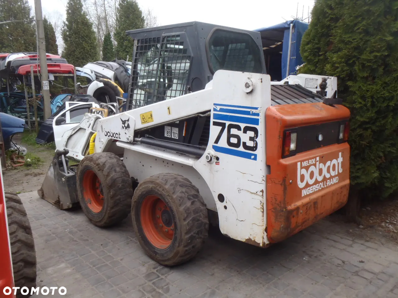 buda korpus ramiona silnik bobcat 763 jak S130 S160 S175 jak nowy znikomy przebieg - 13