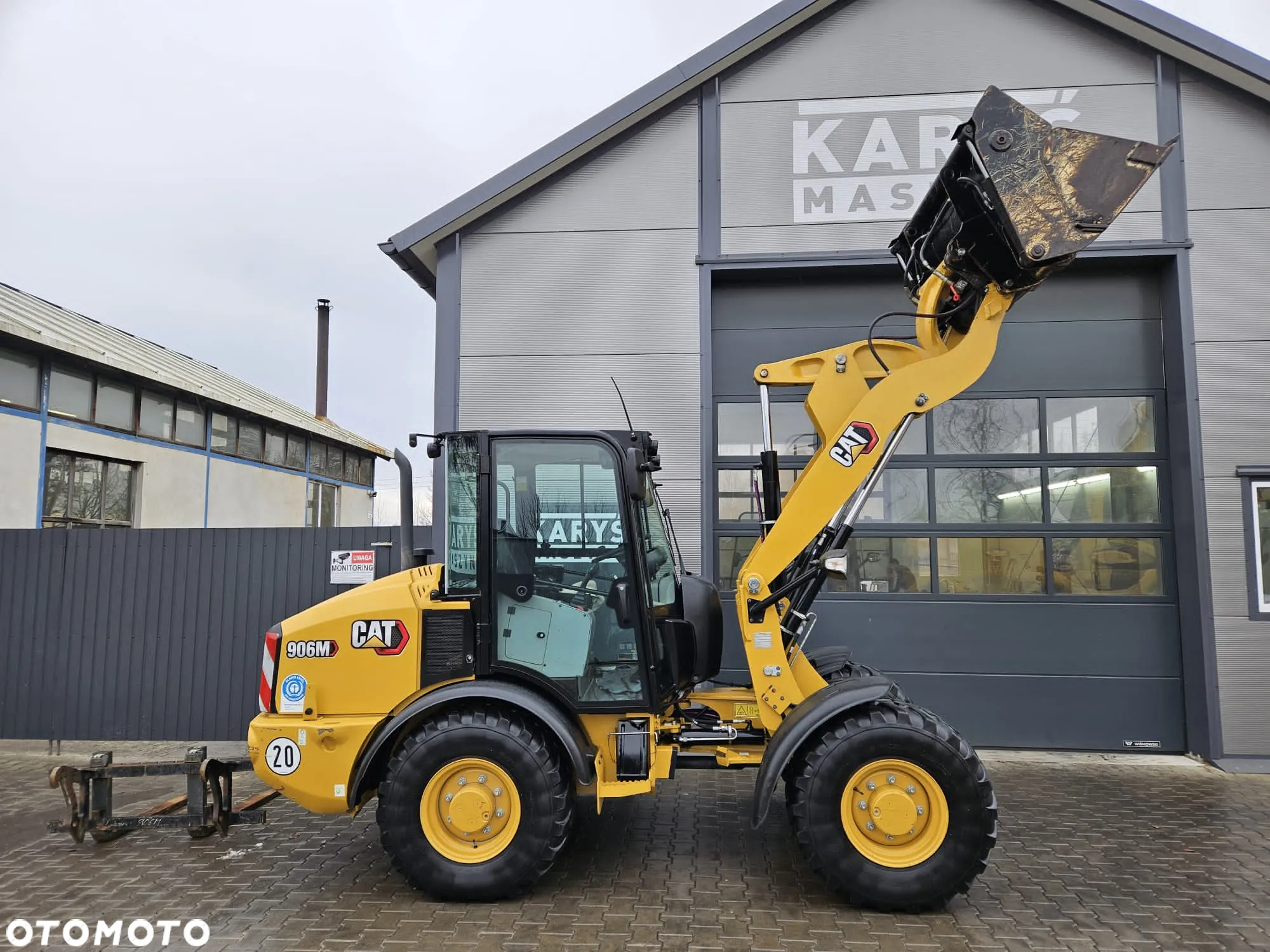 Caterpillar ŁADOWARKA KOŁOWA CAT CATERPILLAR 906 906M 907 908 2021R PŁUG ŚNIEŻNY - 15