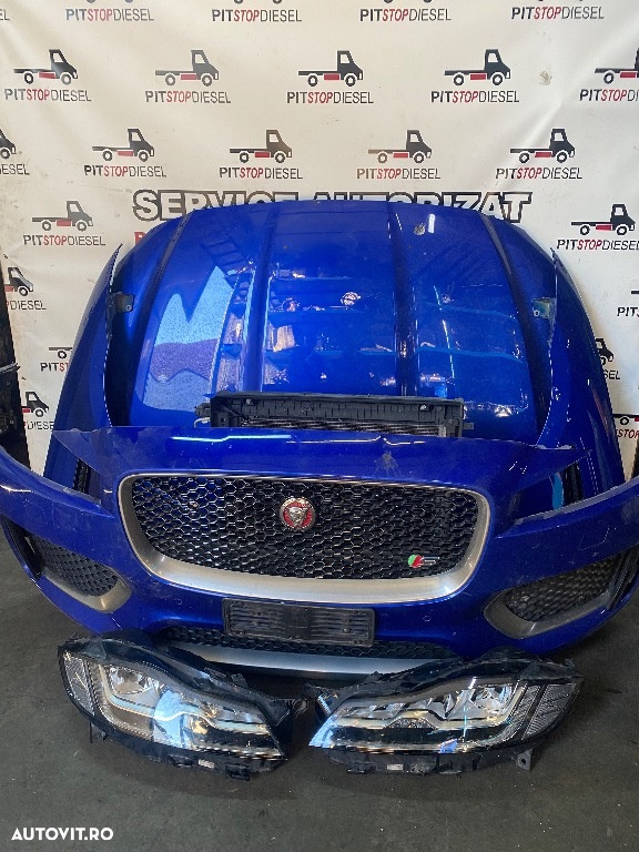 Fata completa Jaguar F-Pace S 2016 2017 2018 2019 2020 2021 2022 2023 faruri-capota-bara-trager-radiatoare - 3