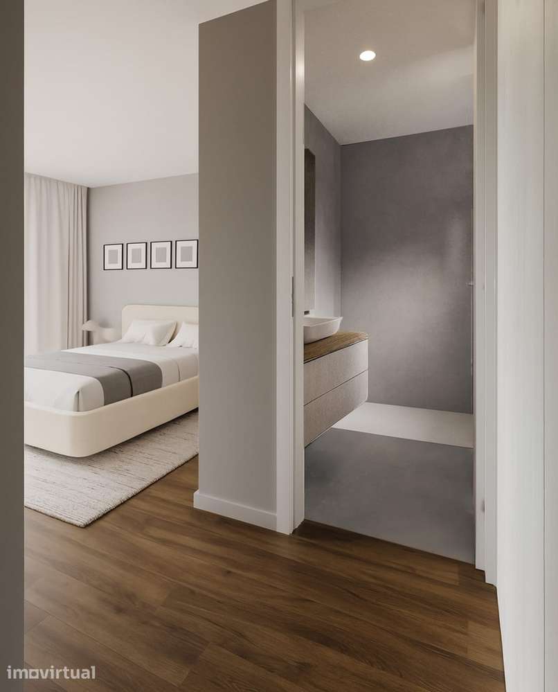 Fantástico apartamento T2 em S. Félix da Marinha. - Grande imagem: 5/10