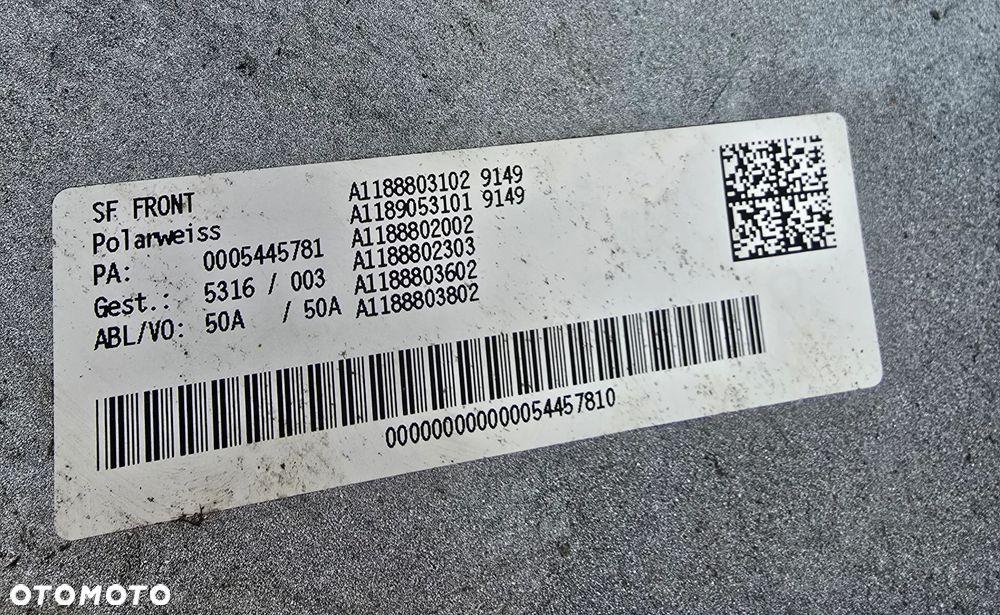 MERCEDES CLA W118 LIFT ZDERZAK PRZEDNI PRZÓD A1188859103 - 10