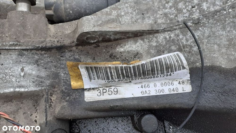 Skrzynia biegów Audi A6 C6 0A2 300 040L  3P59 - 2