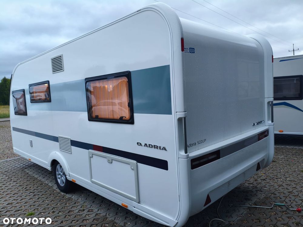 Adria ADORA 522 UP Panorama namiot i aneks podgrzewana podłoga duża lodówka jak hobby ufe 540 560 fendt camping dostawa - 29