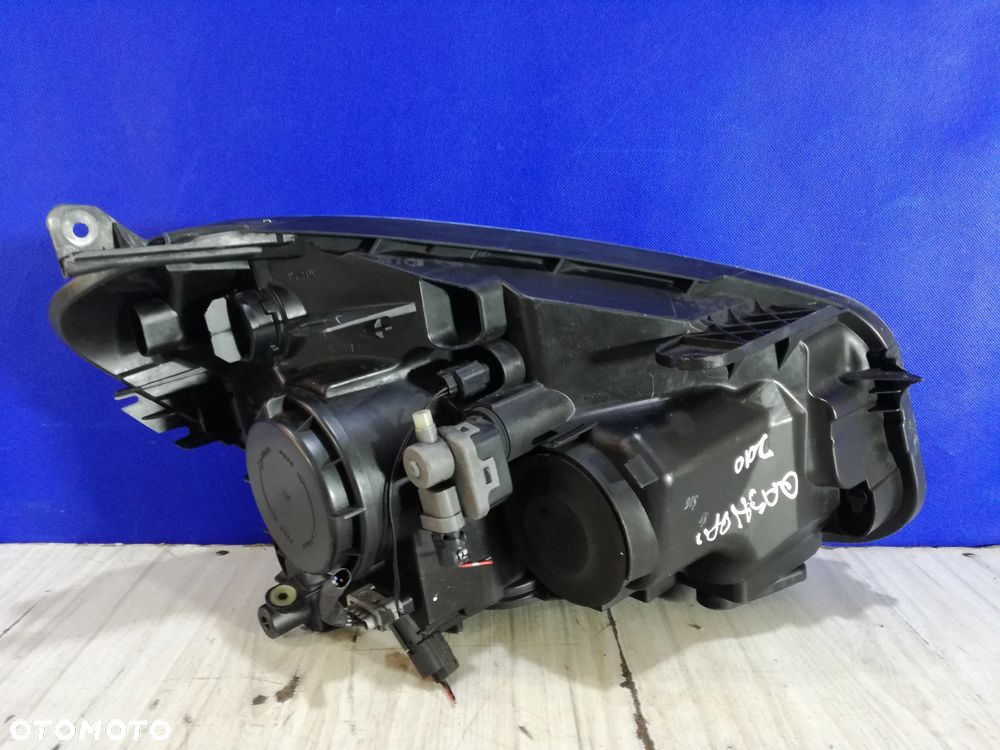 Nissan Qashqai I Lift lampa reflektor lewy Anglik 2009/2012 - 3