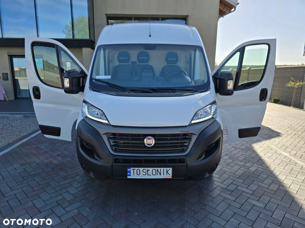 Fiat DUCATO L4H2 MAXI 1257Kg ŁADOWNOŚĆ SILNIK 2,3 IVECO POWER 180 KM SALON PL LEDY TEMPOMAT KAMERA COFANIA KLIMA AUOMATYCZNA SIEDZENIE KIEROWCY KOMFORTOWE, HYDRAULICZNE  OPONY ZIMA LATO SERWIS DO OSTATNIEGO Km STAN JAK NOWY - 13