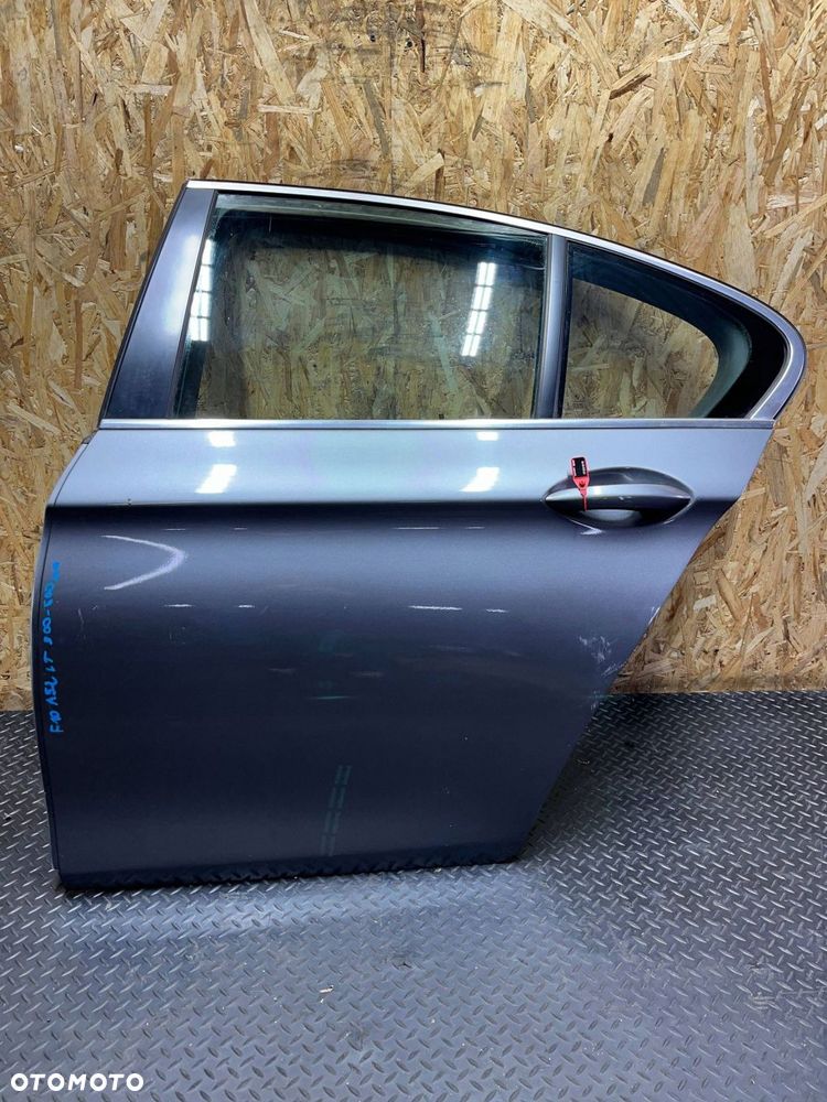 bmw 5 f10 f11 2015 tył strona lewa drzwi tylne a52 spacegrau