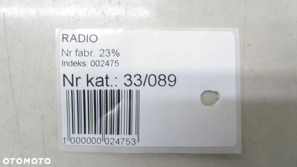 NISSAN QASHQAI J11 RADIO CD 25154ET1A - 2