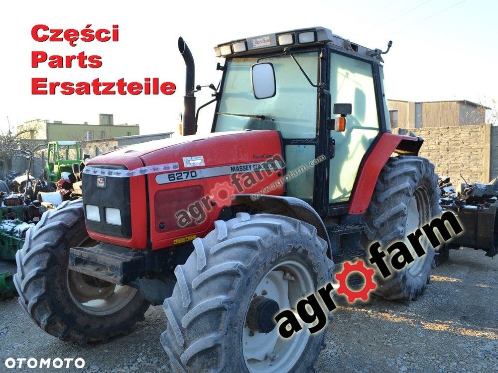 Massey Ferguson 6270 części, skrzynia biegów, oś - 1