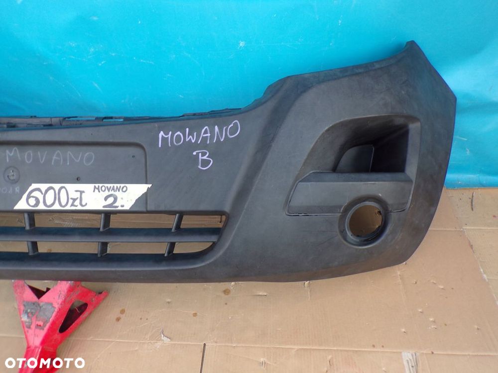 Opel MOVANO 3 10 - zderzak przód przedni ORYGINAŁ halogeny - 3