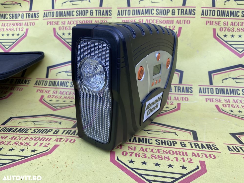 Compresor auto umflat roti Arnold Clark kit pana 12 V afisaj digital - 5
