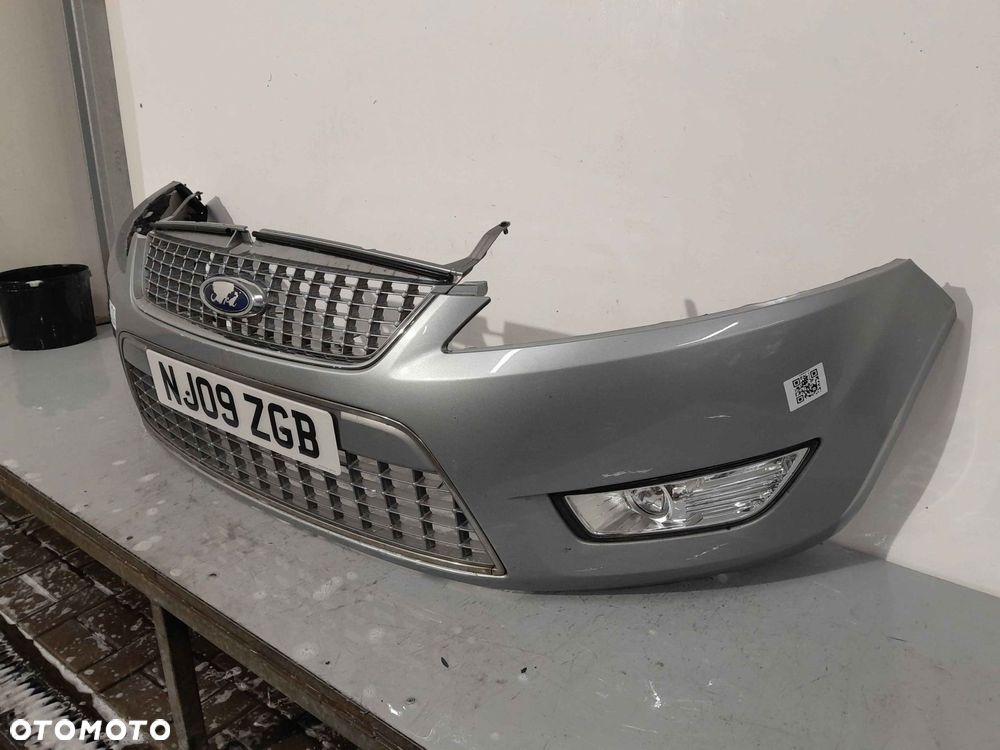 } ZDERZAK PRZÓD PRZEDNI FORD MONDEO MK4 IV 4 86 SZARY HALOGENY - 3