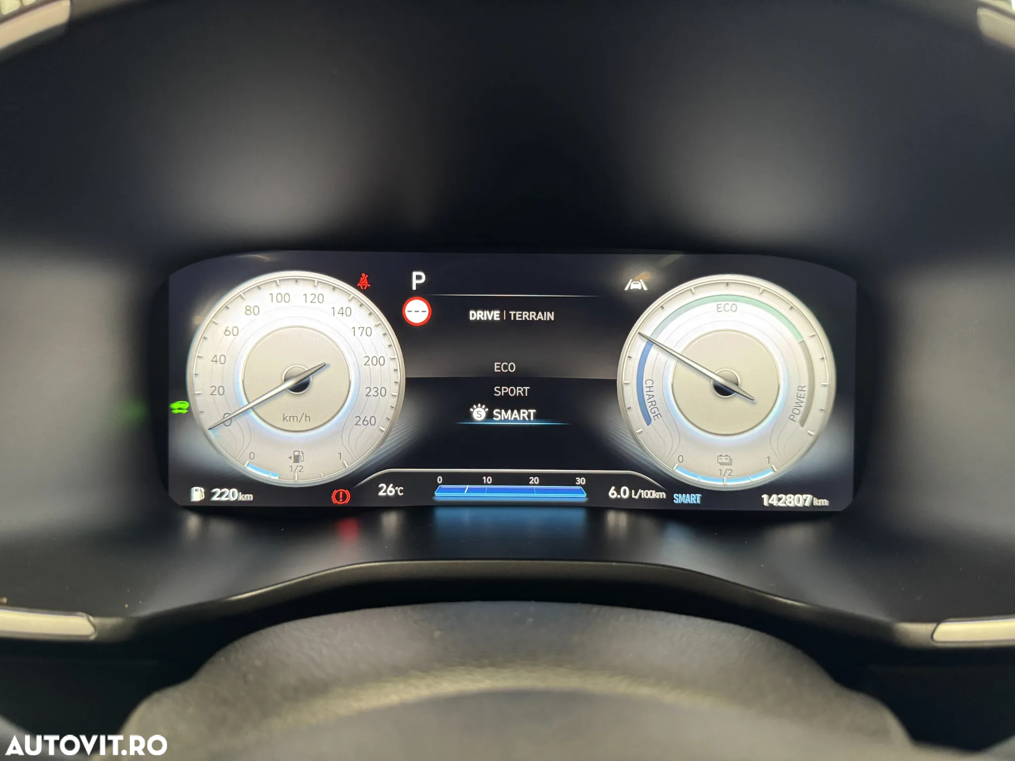 Hyundai Santa Fe Plug-in Hybrid 1.6 l 265 CP 4WD 6AT Luxury - 13