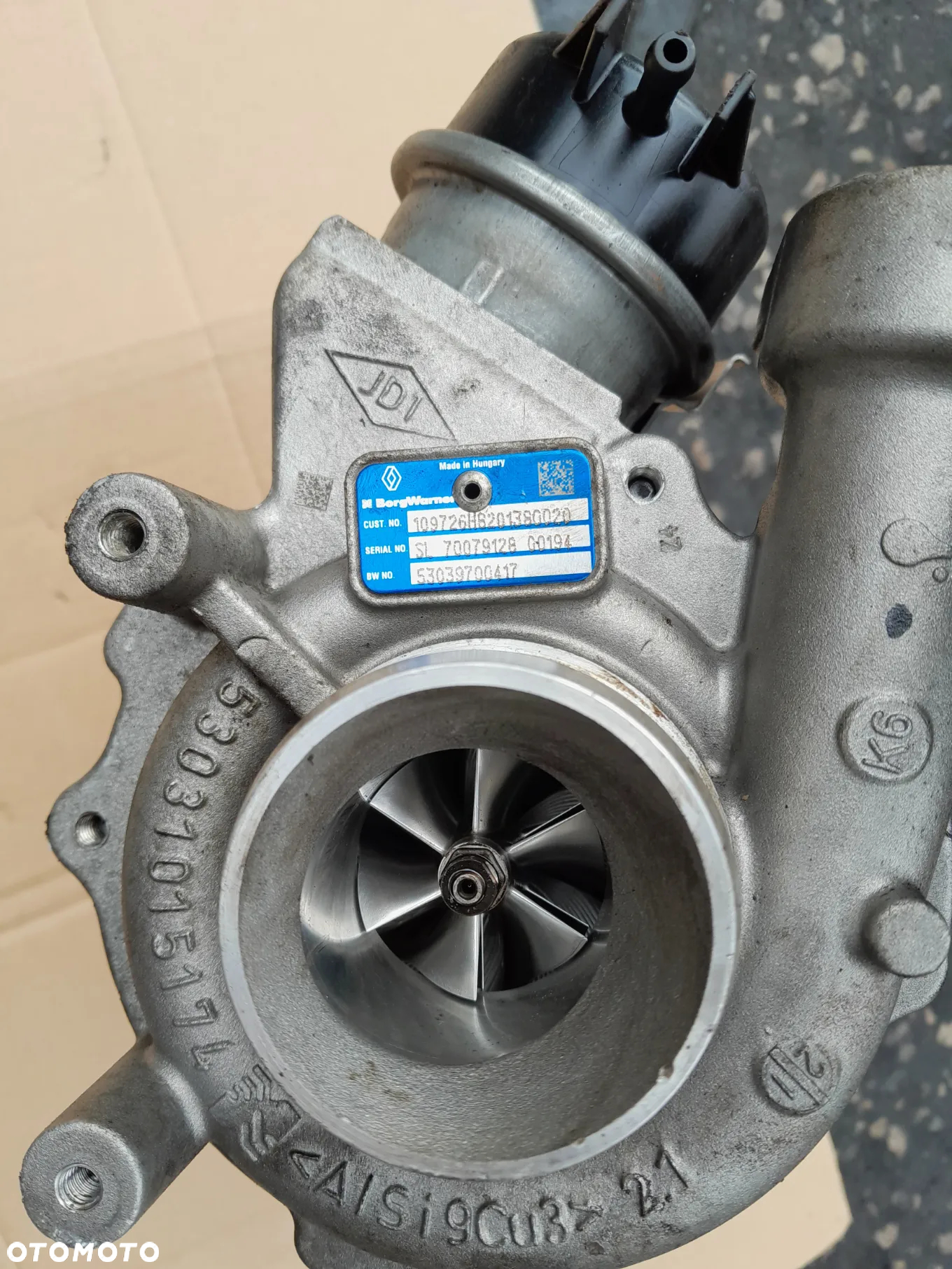 Turbosprężarka Renault Master III 2.3 DCI 53039700417 - 3
