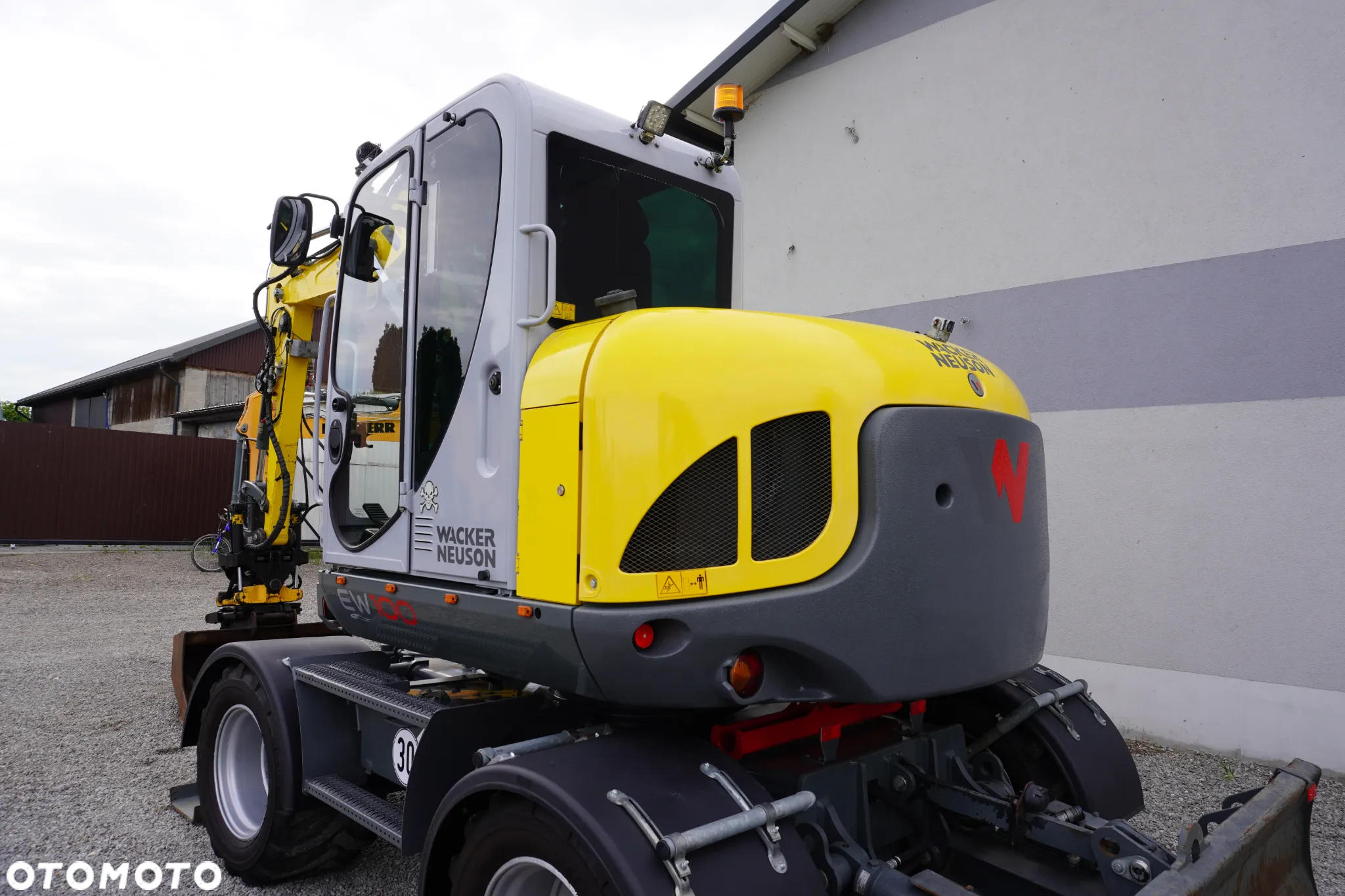 Wacker Neuson EW 100 ROTOTILT + Szczypce JAK NOWA - 9
