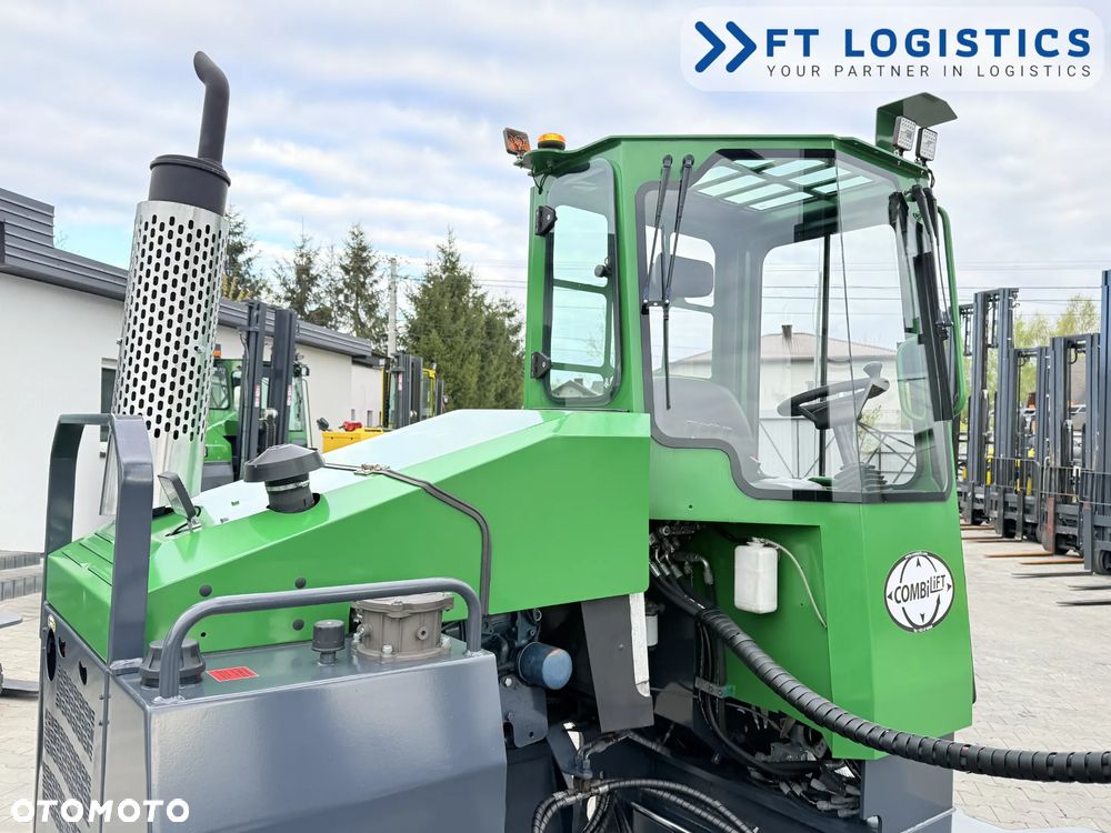 Combilift WÓZEK CZTEROKIERUNKOWY - WIELOKIERUNKOWY | COMBILIFT C4500 | DIESEL | DUPLEX 4250MM | SZEROKI POZYCJONER WIDEL | WOLNY SKOK | NOWE OPONY | PO SERWISIE | STAN IDEALNY | Szeroka oferta wózków czterokierunkowych i bocznych, dopasowanych do różnorodnych potrzeb i zastosowań - 40