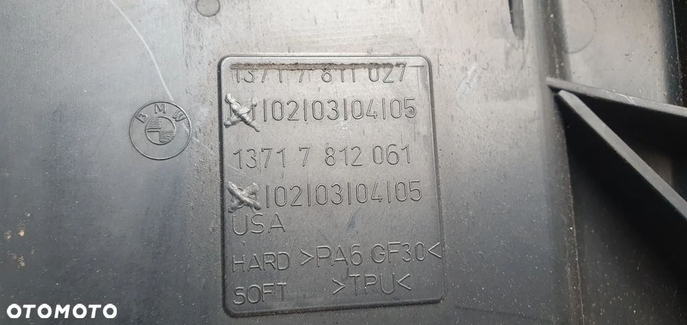 Obudowa filtra powietrza BMW X5 E70 3.0D 7812061 - 6