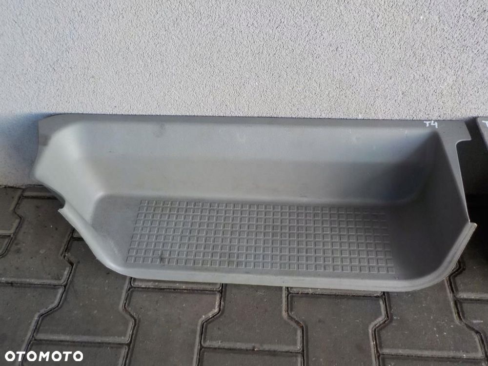 VW T4 PRÓG STOPIEŃ DRZWI PRAWYCH LEWYCH PRZEDNICH SZARE - 3