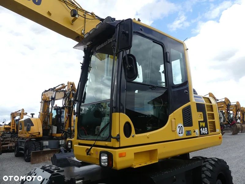Komatsu PW148 ROTOTILT / Sprowadzona / Super Stan / - 38
